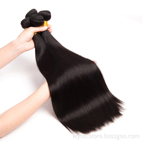 Wholesale Virgin Remy Brazilian Straight Hair Weave Bundles